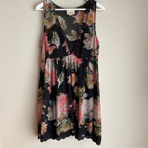 Maeve Floral Babydoll “Violetta” Dress